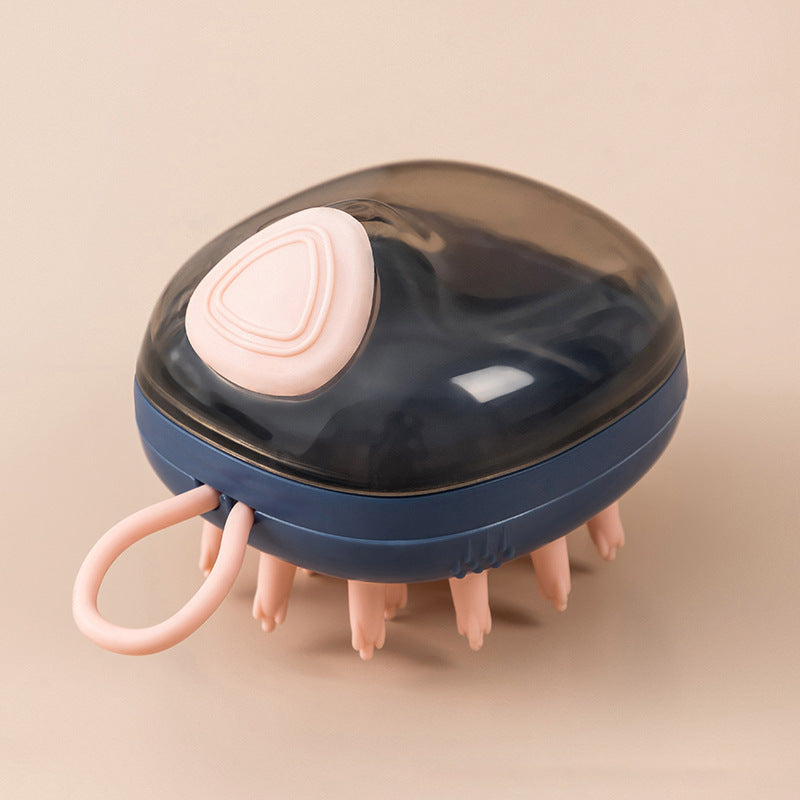New 3 In 1 Pet Cleaning Bathing Massage Shampoo Soap Dispensing Grooming Brush