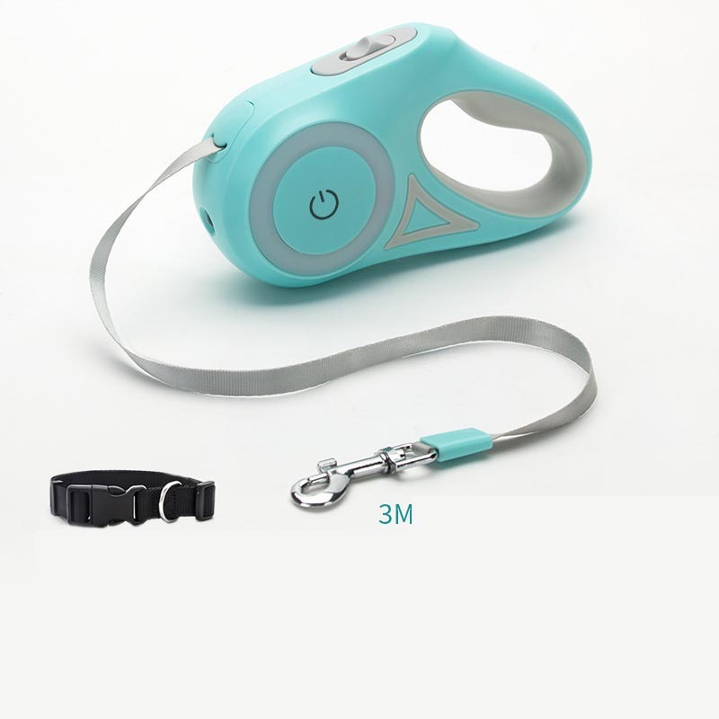 Dog Leash With Built-in Spotlight For Extra Safety