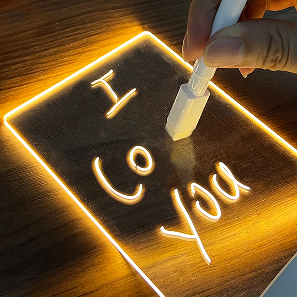 USB Creative Note Board Creative Led Night Light